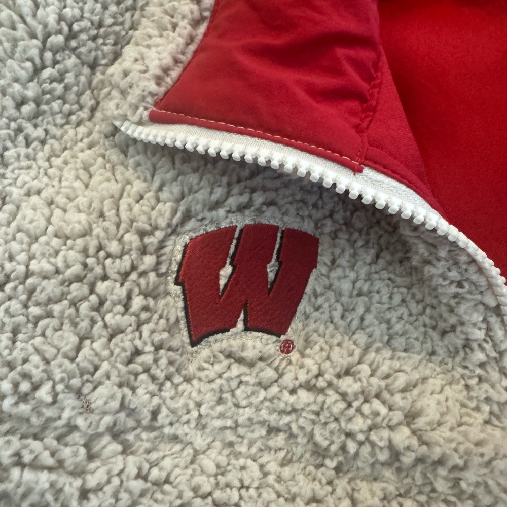 Wisconsin Sherpa Fleece Jacket